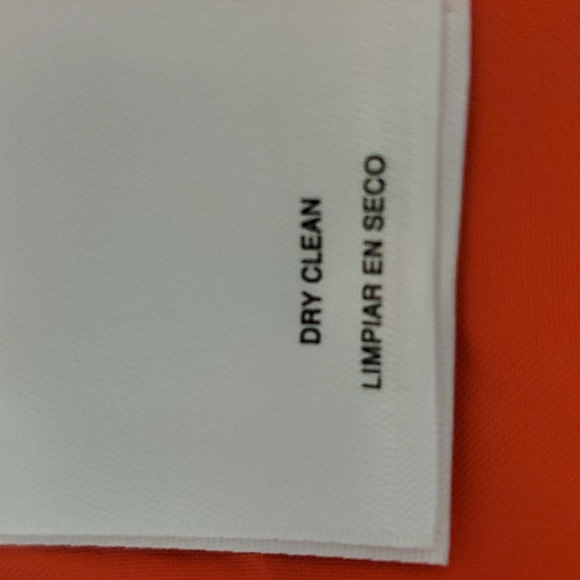 Anne Klein Pencil Skirt Lined w/ Pockets, Orange / White Color, Size 10 NWT - Picture 5 of 10